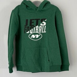 Outerstuff Youth NFL Green New York Jets Football Hoodie, M